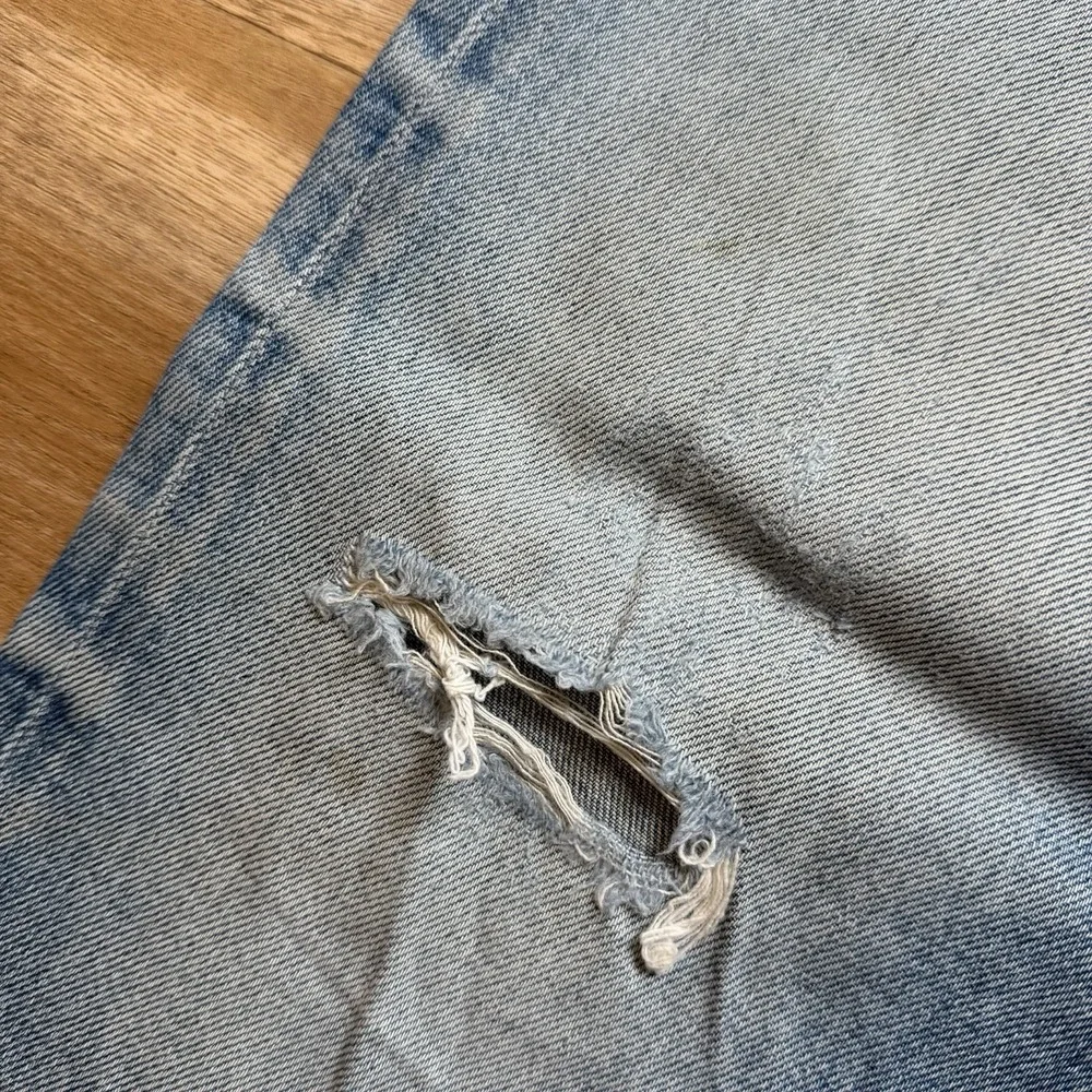 Diesel Larkee-Beex Jeans Men 34x30 Blue‎ Regular Tapered Stretch Thrashed 089AW
